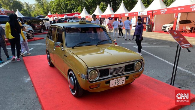 Salah satu model langka Daihatsu, Fellow Max, muncul di acara Daihatsu Kumpul Sahabat Solo, Jawa Tengah.