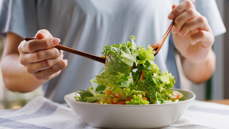 Ilustrasi salad sayur