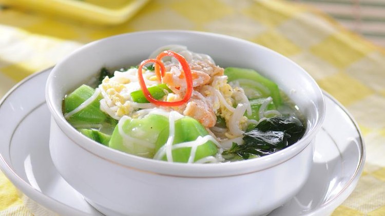 Ilustrasi sayur oyong Ilustrasi sayur oyong