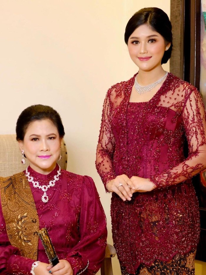 Iriana Jokowi dan Erina Gudono