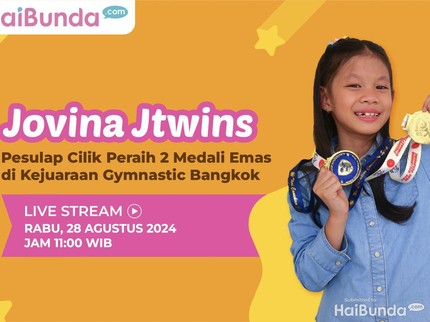 Mengenal Jovina Jtwins, Pesulap Cilik Peraih 2 Medali Emas di Kejuaraan Gymnastic Bangkok