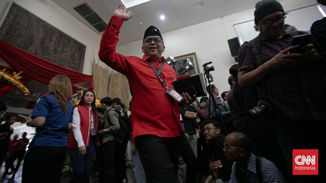 Hasto PDIP menyinggung Pinokio Jawa dalam sidang doktoralnya di Universitas Indonesia (UI).