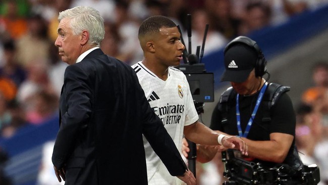 Kekhawatiran Carlo Ancelotti Membayangi Real Madrid di Tengah Performa Mbappe yang Mengecewakan