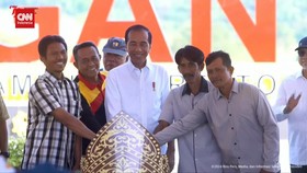 VIDEO: Jokowi Remikan Bendungan Margatiga Senilai Rp 846 M di Lampung