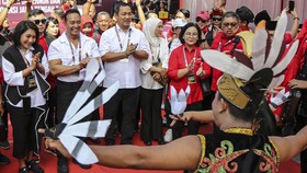FOTO: Andika Perkasa-Hendrar Prihadi Mendaftar ke KPU Jawa Tengah