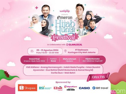Emeron Hijab Hunt Festival Digelar di Kuningan City Mulai 29 Agustus, Banyak Kegiatan Seru Bun!