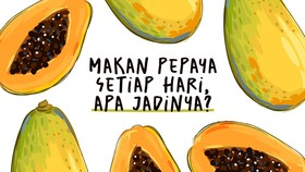 INFOGRAFIS: Makan Pepaya Setiap Hari, Apa Jadinya?