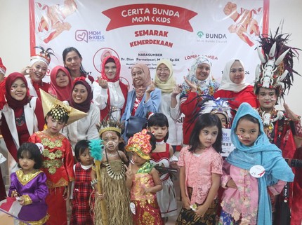 Meriah! Cara Sehat Bunda & Si Kecil Rayakan HUT Ke-79 Kemerdekaan Indonesia