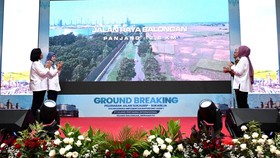 Pertamina Adakan Groundbreaking Bufferzone Kilang Balongan