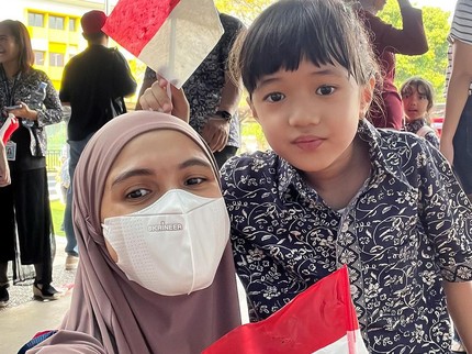 Nycta Gina Kaget Sang Putri Alami Usus Buntu dan Harus Segera Dioperasi, Ini Potretnya