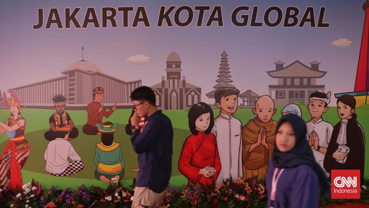 FOTO: KPU DKI Dihiasi Ornamen Betawi saat Hari Pendaftaran Pikada