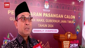 VIDEO: Hari Pertama Pendaftaran Pilkada, KPU Jatim Masih Lengang