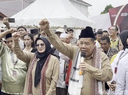 Hidayat Arsani dan Hellyana Daftar Jadi Cagub-Cawagub Bangka Belitung