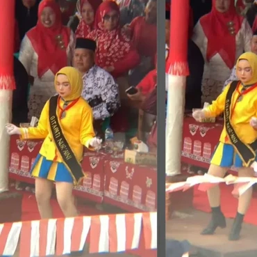 Viral Mayoret Berhijab Pakai Rok Mini Tuai Kontroversi