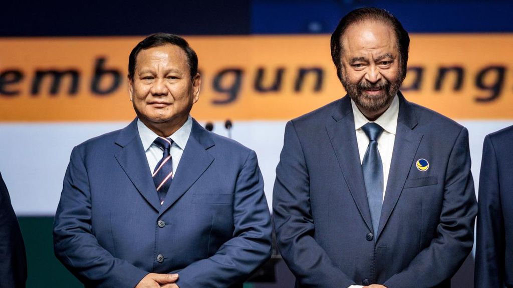 Anah Buah Paloh Bantah Merger NasDem-Gerindra: Tawarkan Blok Politik