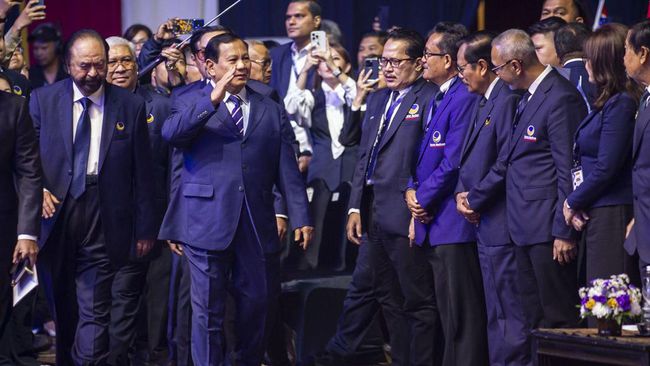 Ditanya Prabowo Belum Setor Calon Menteri, NasDem Diam Saja