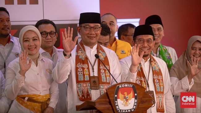 Juru Bicara RK-Suswono, M Kholid mengaku tetap optimis pasangan RK-Suswono akan menang satu putaran dalam Pilgub Jakarta 2024.