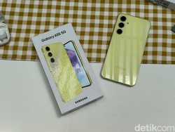 Tampilan Samsung Galaxy A55 dengan Warna Baru Awesome  Lemon