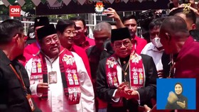 VIDEO: Didampingi Ahok, Pramono-Rano Karno Resmi Daftar ke KPU DKI