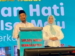 Kala Danny-Andi Sudirman Kompak Bicara soal Istri Saat Daftar Pilgub Sulsel