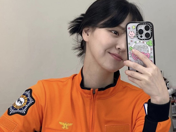 Kim Ji Eun merupakan aktris cantik yang baru-baru ini berperan sebagai Jung Mo Eum dalam drakor Love Next Door./ foto: instagram.com/kj_ieun