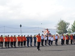 Basarnas Gelar Latihan Gabungan Situasi Darurat Laut di Banyuwangi