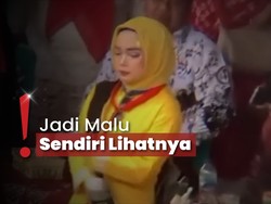 Viral Mayoret Jilbab Kuning Dihujat Gegara Joget Pakai Rok Mini