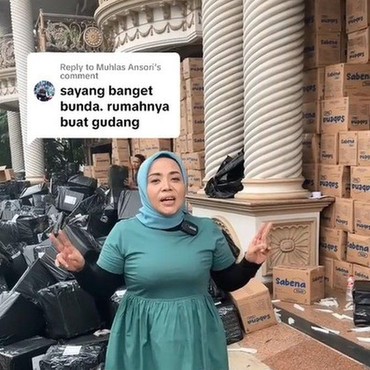 Dikritik, 7 Penampakan Rumah Mewah Muzdalifah Seharga Miliaran Kini Jadi Gudang