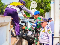 Parkir Liar di Senopati Jaksel Dirazia Lagi, 38 Motor Ditindak