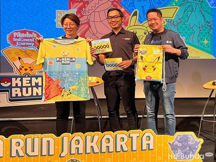 Lari Bareng Keluarga di Pokemon Run 2024 Jakarta, Catat Tanggalnya Bun