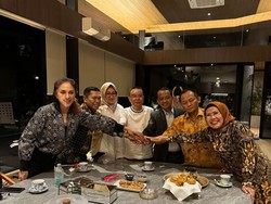 Dasco Jelaskan soal Momen Bertemu Bahlil dan Airin: Silaturahmi