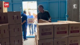 VIDEO: 1.000 Paket Sembako dari Indonesia Disalurkan ke Warga Gaza