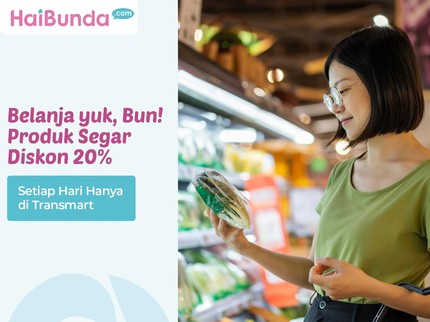 Belanja yuk, Bun! Produk Segar Diskon 20% Setiap Hari Hanya di Transmart