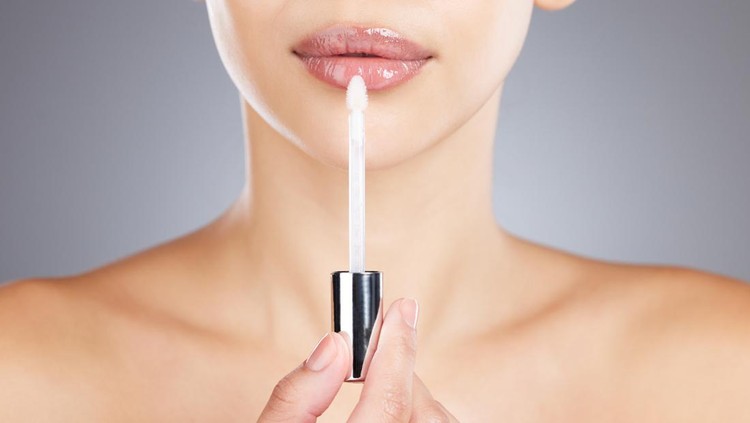 Ilustrasi lip gloss