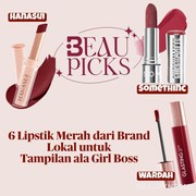 BeauPicks: 6 Rekomendasi Lipstik Merah dari Brand Lokal untuk Tampilan Ala Girl Boss