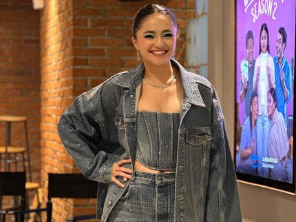 5 Potret Marshanda Berhasil Pangkas Berat Badan 21 Kg dalam Setahun