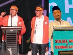 Survei PPI Pilgub Sulsel di Makassar: Danny-Azhar 31,2%, ASS-Fatma 29,2%