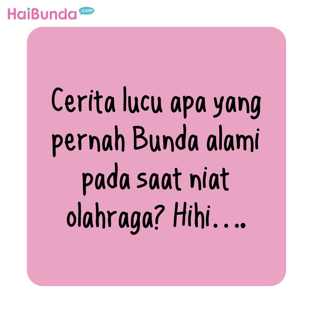 Olahraga, Bun Bukannya Borong Jajanan Gerobak