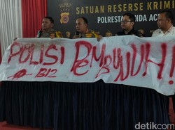 Pasang Spanduk Polisi Pembunuh, 6 Mahasiswa di Aceh Jadi Tersangka