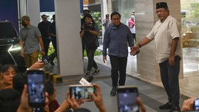 Rano Karno Puji Anies Saat Bertemu di CFD Jakarta