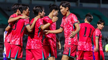 Berita Olahraga Terkini CNN Sport : Hasil Kualifikasi Piala Asia U-23: Korea Selatan Bungkam Macau 5-0