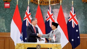 VIDEO: Momen RI-Australia Teken Kerja Sama Pertahanan