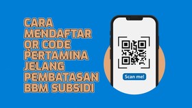 INFOGRAFIS: Cara Daftar QR Code Jelang Pembatasan BBM Subsidi