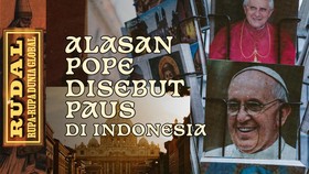 RUDAL: Alasan Pope Disebut Paus di Indonesia