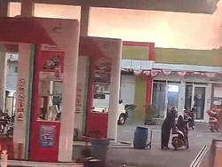 Zebra Espass Terekam Berkobar di SPBU Bejen Karanganyar, Sopir Luka Bakar