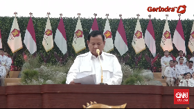Prabowo: Kalau Pak Jokowi Dicubit, yang Rasakan Seluruh Kader Gerindra