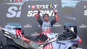 Kata-kata Marc Marquez usai Juara Sprint Race MotoGP Aragon