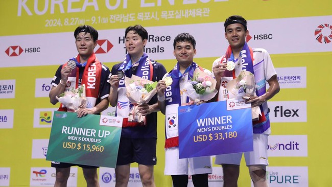 Prestasi Gemilang Leo/Bagas di Korea Open 2024 Gegerkan Jagat Maya