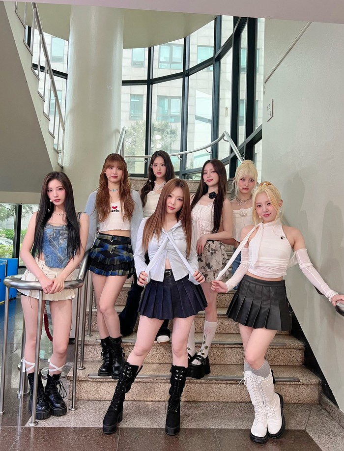 ICHILLIN’ resmi debut pada 8 September 2021 dengan merilis digital single berjudul “GOT’YA” yang berarti girl group beranggotakan tujuh orang tersebut akan berulang tahun ketiga pada awal September 2024. / Foto: x.com/ichillin_km