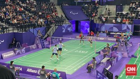 Indonesia Pastikan Emas di Ganda Campuran Badminton Paralimpiade